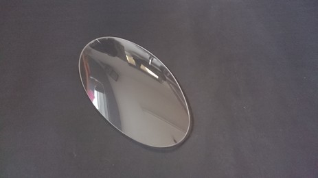 Front upper headlamp lens (rh)