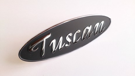 Boot badge (silver) Tuscan