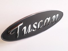 Boot badge (silver) Tuscan