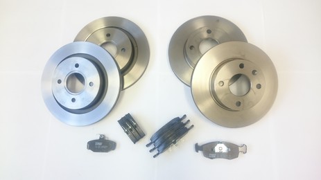 BRAKE DISC & PAD KIT