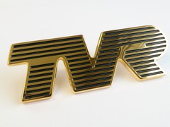GOLD TVR BADGE