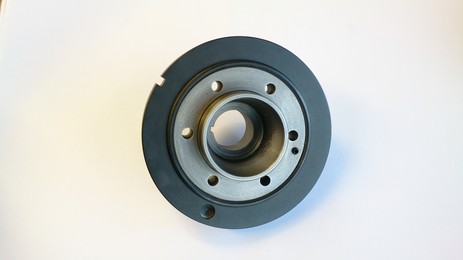Crankshaft balance damper (serpentine)