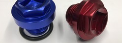 Aluminum coolant Tank Filler Plug