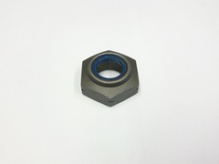 REAR HUB LOCK NUT (WHITE)