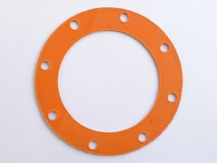 manifold to y piece gasket (large diameter 8 hole)