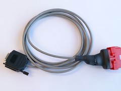 Ecu to computer diagnostic connection lead