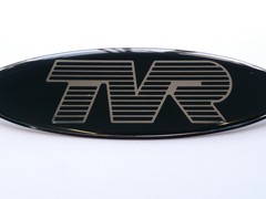 TVR BADGE 110 X 25MM