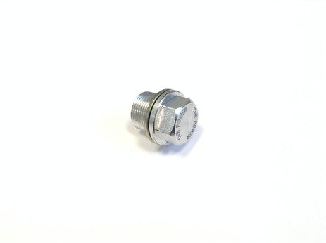 Aluminium radiator bung