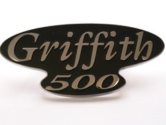 GRIFFITH 500 BADGE