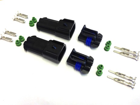 WATERPROOF COOLANT FAN PLUGS